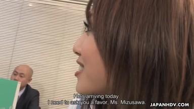 Rino Mizusawa pleases both boss and client