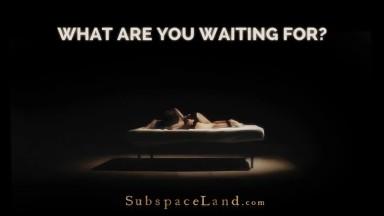 SUBSPACELAND - Bondage slave in sensual BDSM fetish sex with spanking