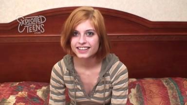 Brand new redheaded teenager gets broken in at ExploitedTeens