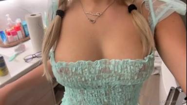 Breckie Hill Leaks See Through Boobs Shake Onlyfans Video