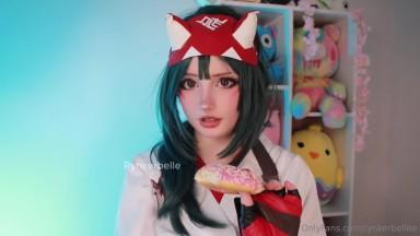 Rynkerbelle Nude Sloppy Kiriko Cosplay B J Leaked Video