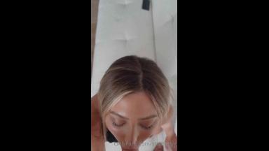 Stefanie Knight Couch POV Blowjob Video Leaked