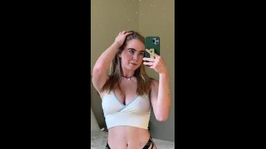 Grace Charis Leaked Teasing Mirror Selfie Video Leaked