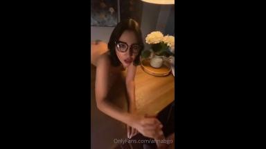 Annabgo Nude POV Fuck Over Table Leaked Onlyfans Video