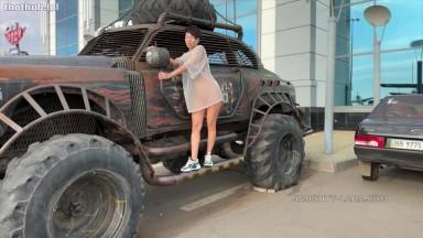 Naughty Lada Travelling By Car Leaked Video