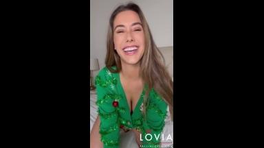 Eva Lovia Jingle Bells JOI Fingering Video Leaked