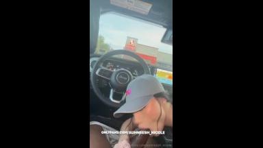 Auhneesh Nicole Leaked Dunkin Donut Girl Sex In Car Video