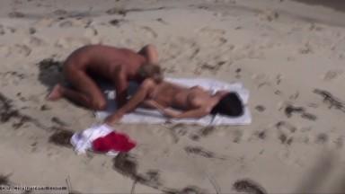 Young Teens Caught Topless At The Beach