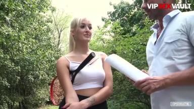 ExposedCasting - Kinky Czech Blonde Hardcore Outdoor Pussy Fuck