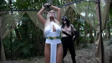 PRIMAL Bridgette B  Hippolyta Faces Savage Domination