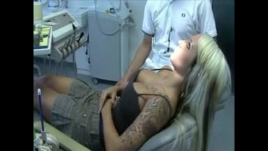 Dentist takes advantage of hot girl