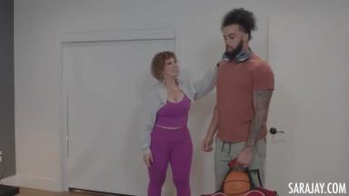 Sara Jay Fucks A Basketball Player