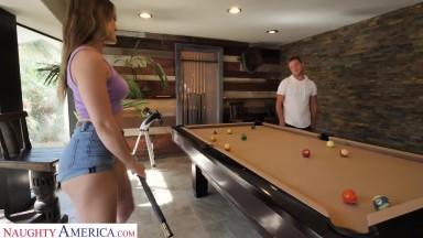 Kenzie Madison Plays Strip Pool With Friendamp8217s Brother