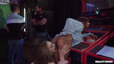 Public Lesbian Anal Pranksters Night Out