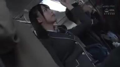 NHDTB-758 On A Crowded Bus From Behind A Busty Girl With Big Breasts Who Feels Soggy And Squeezing Her Waist Over Her Uniform