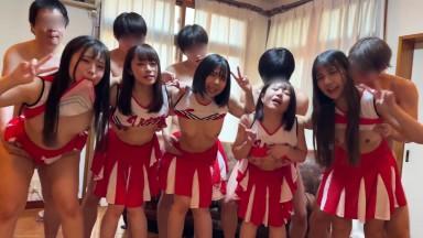 STSK-126 Super Cute Cheerleaders Cheerleading Club Training Camp 2