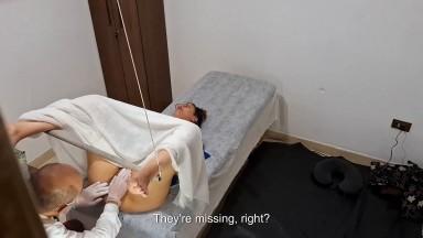 gynecologist takes advantage of patient039s arousal and naivety to fuck her