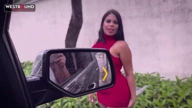 Busty Latina Girl Kesha Ortega Fucks Guy In Backseat Of Car - Ortega Twins