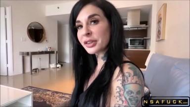 Moms Goth best Friend Edges my Cock Joanna Angel