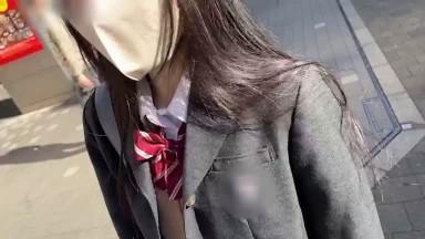 534POK-055 Face Showing Personal Shooting Extremely Rare Gonzo With A Girl In Black Pantyhose Uniform Seed Sex With A Girl With Beautiful Legs I Met On SNS