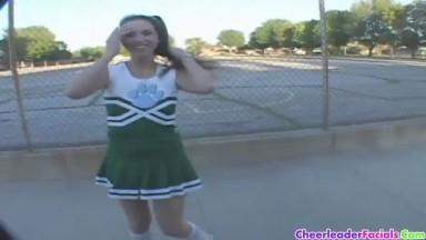 Cheerleader Gets Nailed In Ice Cream Truck part 1