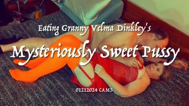 Eating Granny Velma Dinkley039s Mysteriously Sweet Pussy