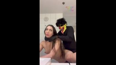 girl fucked on a halloween party