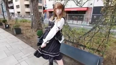 328HMDNC-539  A 23-year-old International Student With A Big Ass And A Gothic Lolita Made In Japan