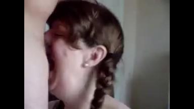 Mature Deepthroat Standing Braided Pigtails