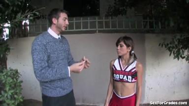 Tight Cheerleader Fucked Hard By Her Teacher