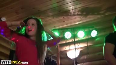 Student sex party with dances and fuck