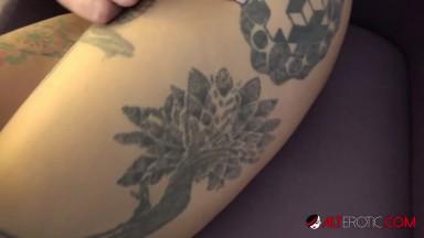 Mara Martinez Gets Tattooed and Fucked by Her Boyfriend