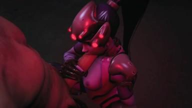 Overwatch 3D Naughty Heroes Sucking a Huge Thick Dick