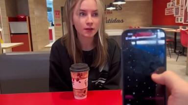 Devdaria In KFC Makes Me Cum Blowjob Video Leaked